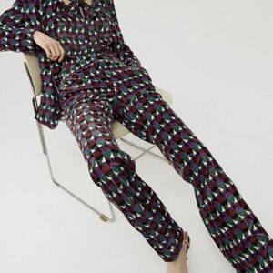 Marella Gancio Velvet Trouser NWT Sz 12